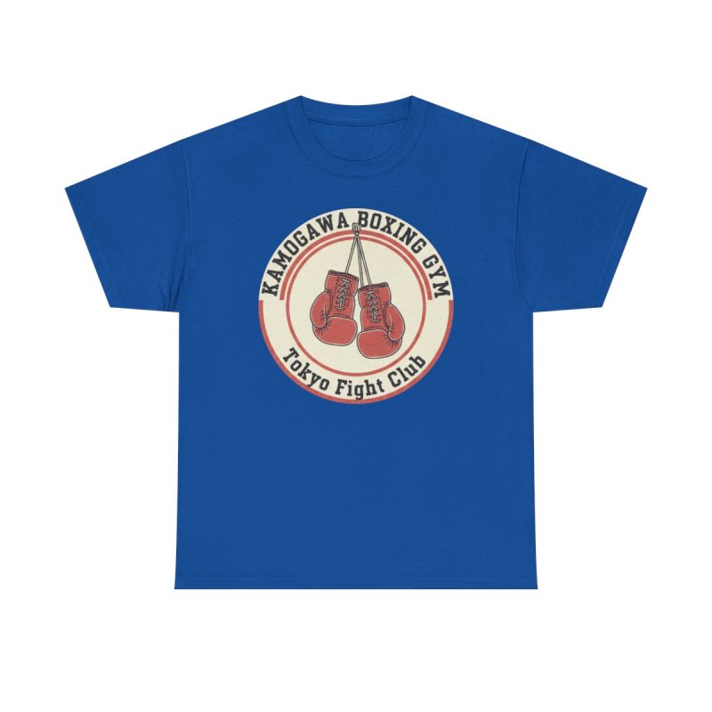 Kamogawa Boxing Gym Shirt – Vintage Tokyo Fight Club Graphic Tee