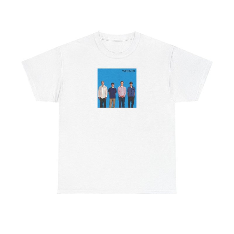 Weezer Blue Album Artwork T-Shirt | Classic 90s Alternative Rock Band Tee