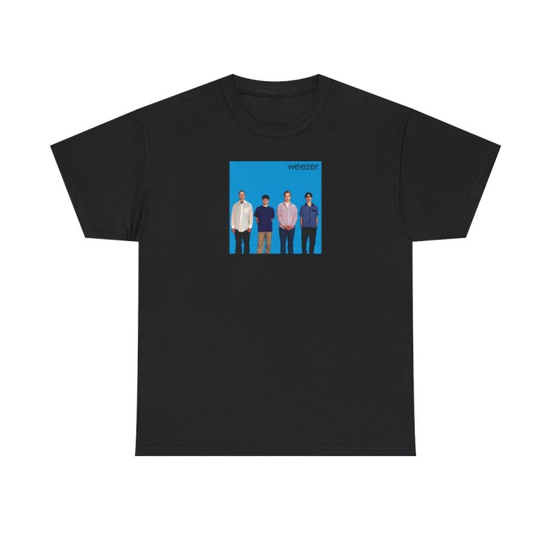 Weezer Blue Album Artwork T-Shirt | Classic 90s Alternative Rock Band Tee