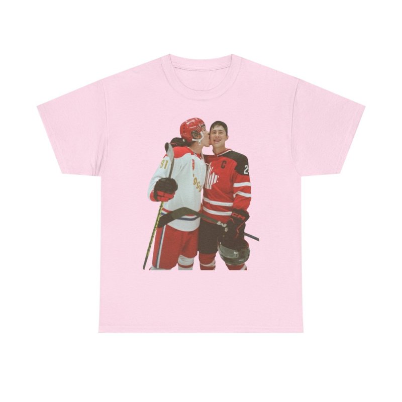 Heated Rivalry Hockey T-Shirt | Shane Hollander & Ilya Rozanov Fan Apparel