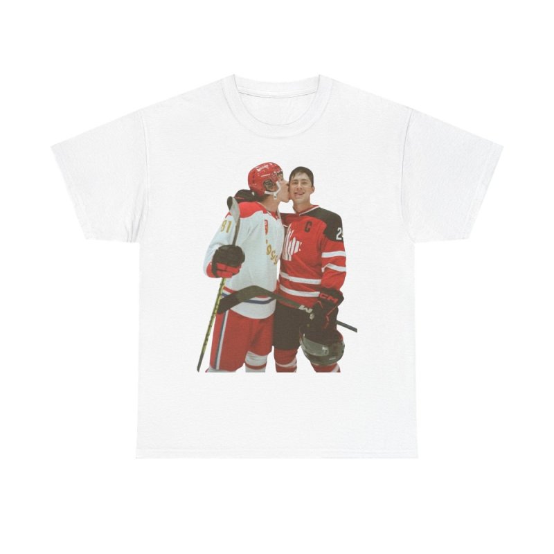 Heated Rivalry Hockey T-Shirt | Shane Hollander & Ilya Rozanov Fan Apparel