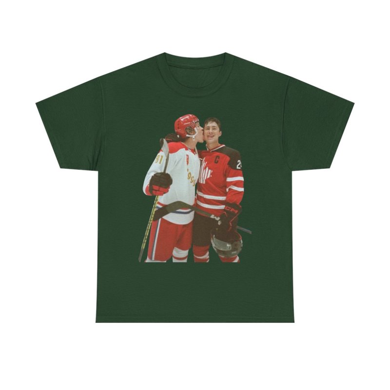 Heated Rivalry Hockey T-Shirt | Shane Hollander & Ilya Rozanov Fan Apparel