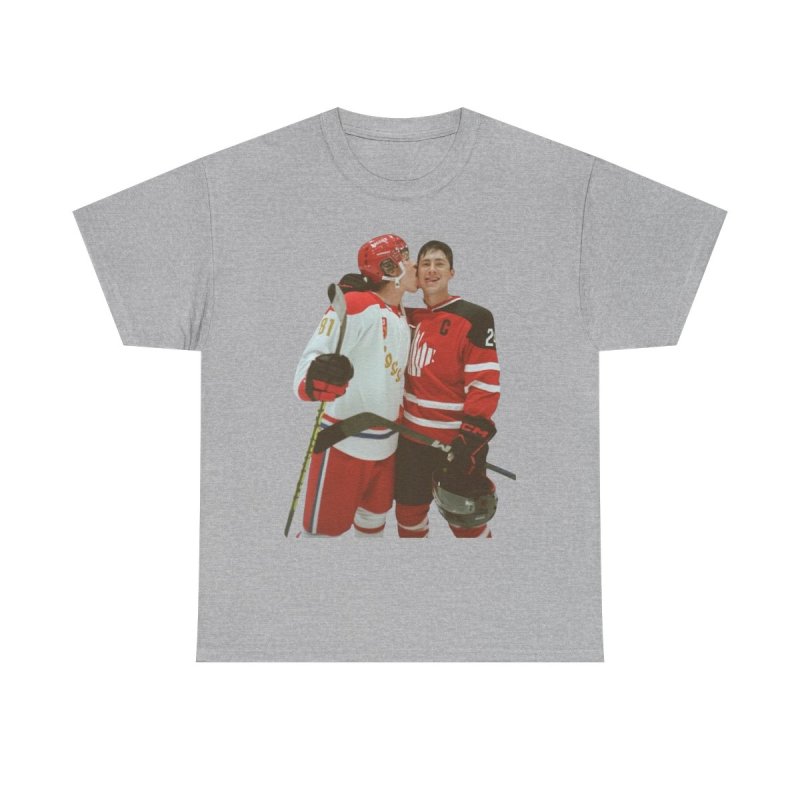 Heated Rivalry Hockey T-Shirt | Shane Hollander & Ilya Rozanov Fan Apparel
