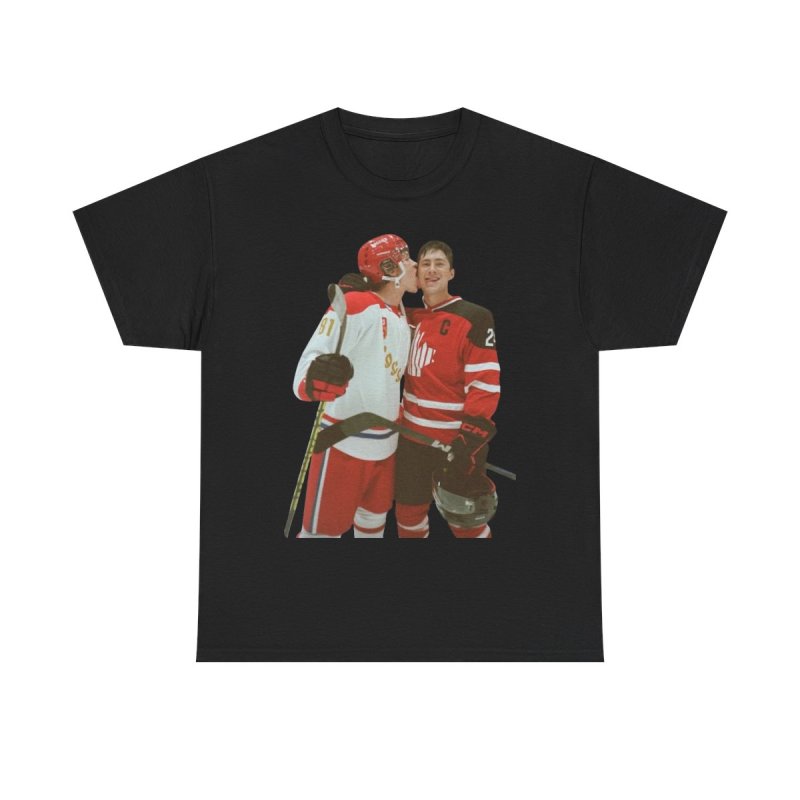 Heated Rivalry Hockey T-Shirt | Shane Hollander & Ilya Rozanov Fan Apparel