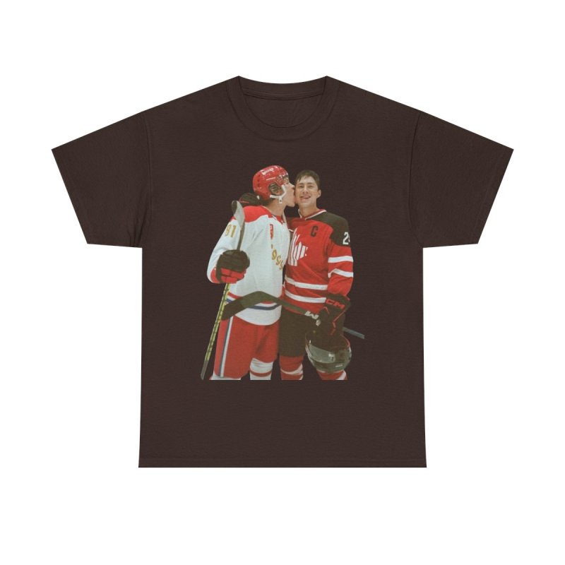 Heated Rivalry Hockey T-Shirt | Shane Hollander & Ilya Rozanov Fan Apparel