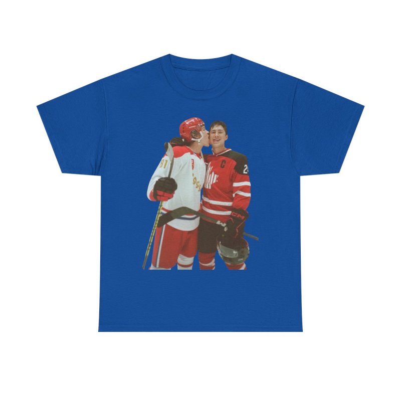 Heated Rivalry Hockey T-Shirt | Shane Hollander & Ilya Rozanov Fan Apparel