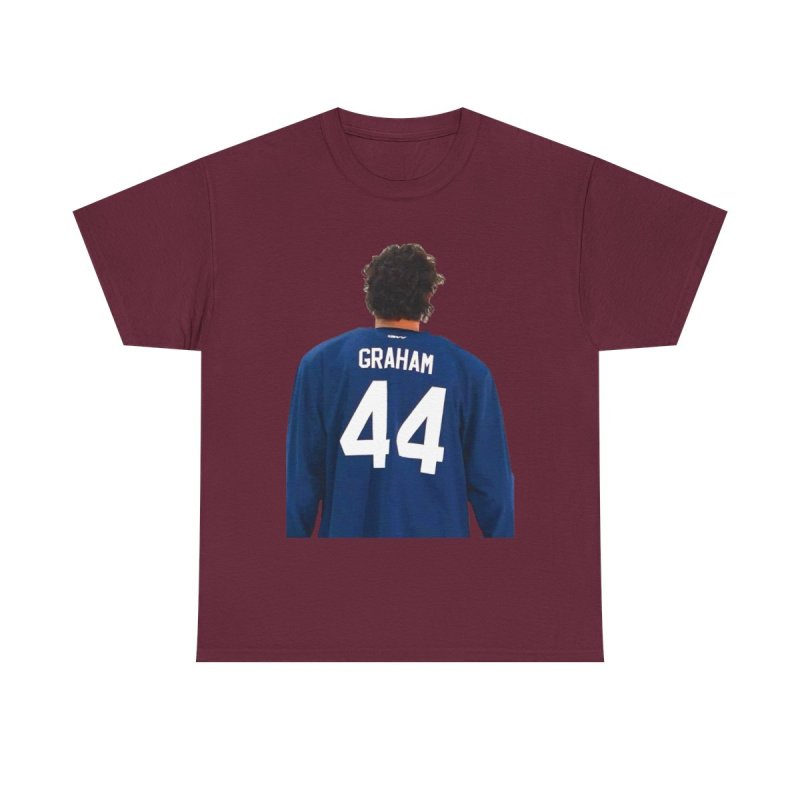 Briar University Hockey Bookish Merch T-Shirt | Garrett Graham 44 Player Graphic Gift