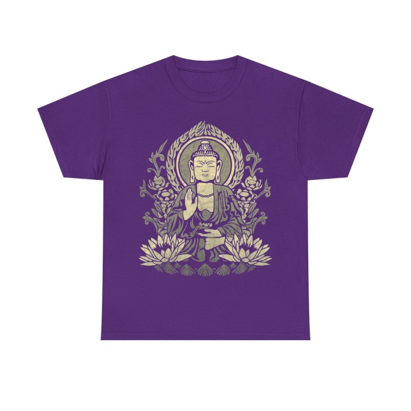 Siddhartha Gautama Buddha T-Shirt | Vintage Buddha Lotus Graphic Tee