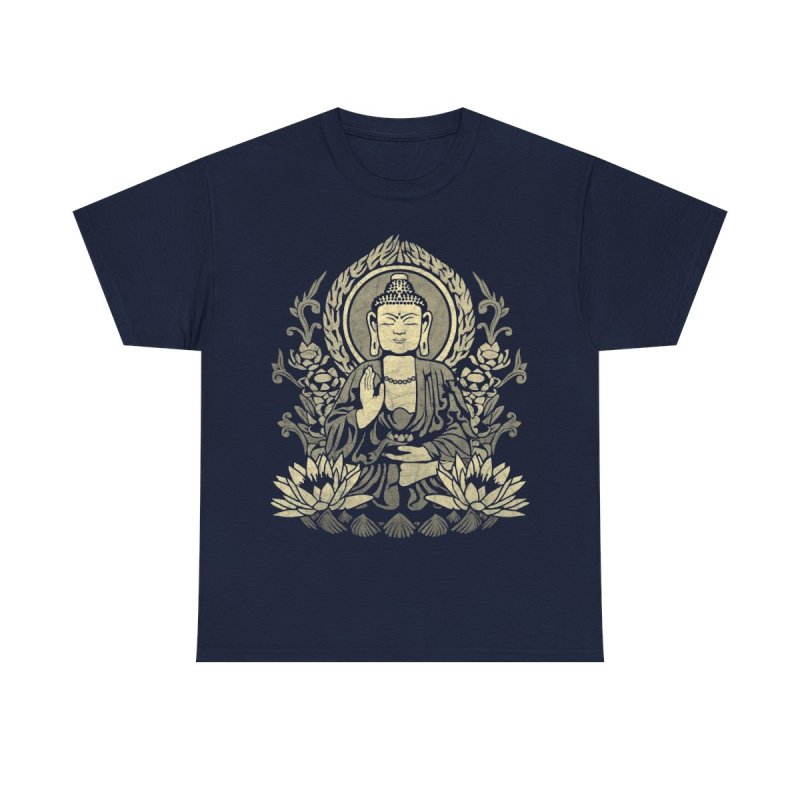 Siddhartha Gautama Buddha T-Shirt | Vintage Buddha Lotus Graphic Tee