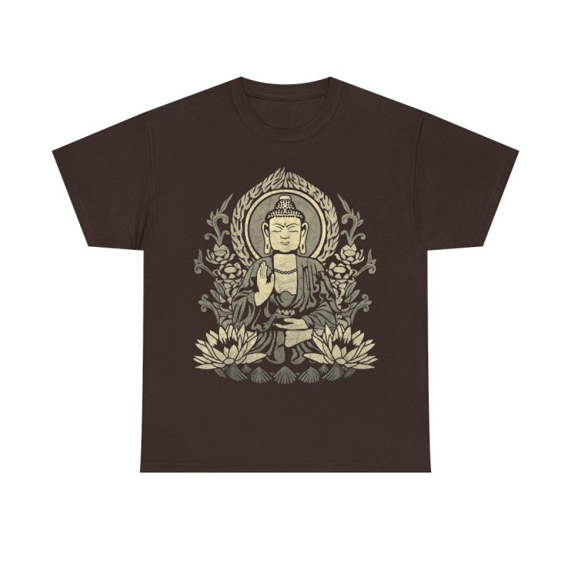 Siddhartha Gautama Buddha T-Shirt | Vintage Buddha Lotus Graphic Tee
