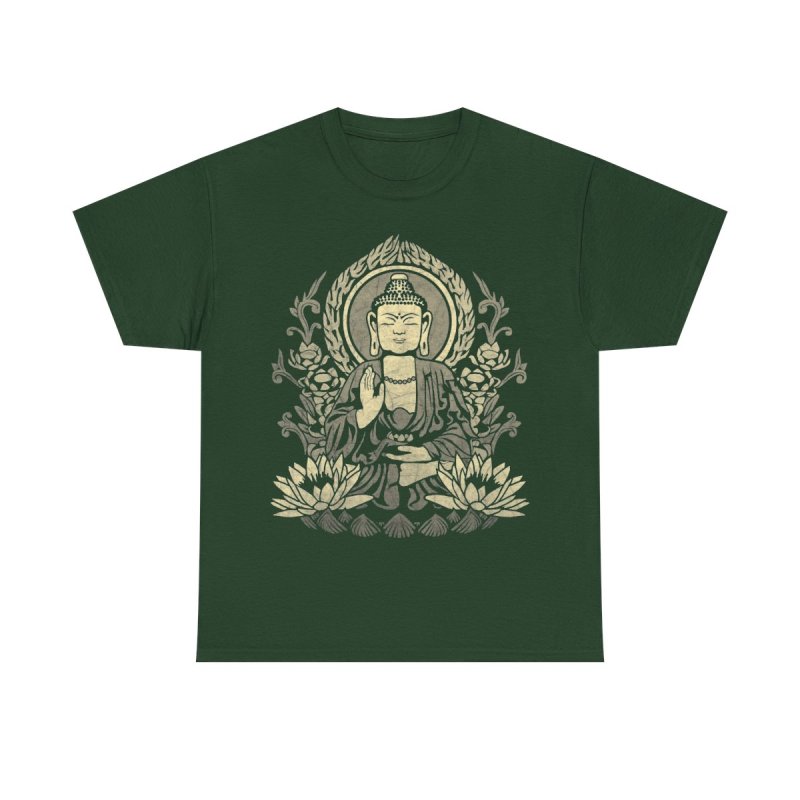 Siddhartha Gautama Buddha T-Shirt | Vintage Buddha Lotus Graphic Tee