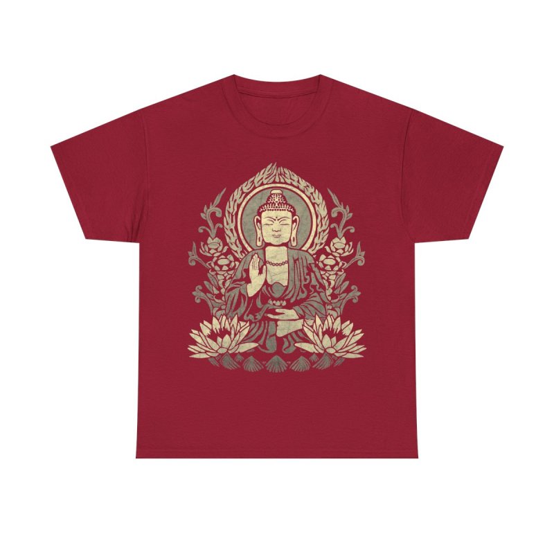 Siddhartha Gautama Buddha T-Shirt | Vintage Buddha Lotus Graphic Tee