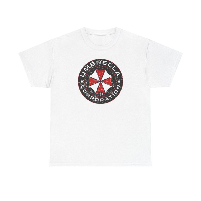 Umbrella Corporation | Distressed Biohazard Logo Graphic Tee