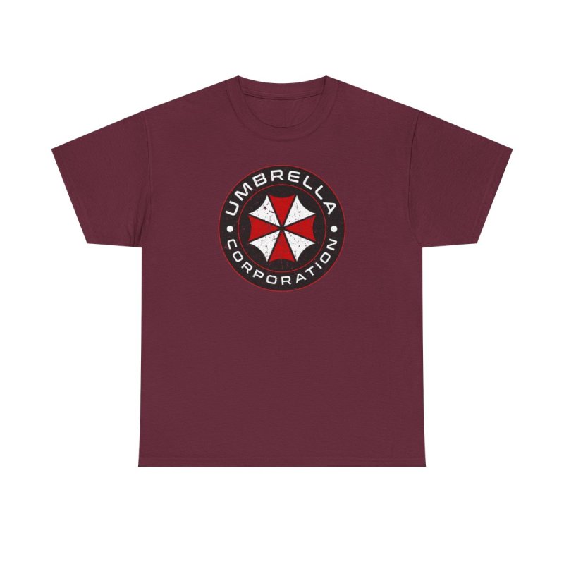 Umbrella Corporation | Distressed Biohazard Logo Graphic Tee
