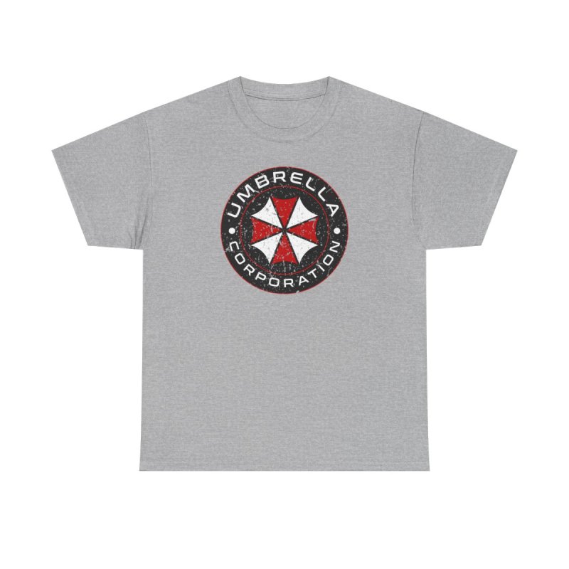Umbrella Corporation | Distressed Biohazard Logo Graphic Tee