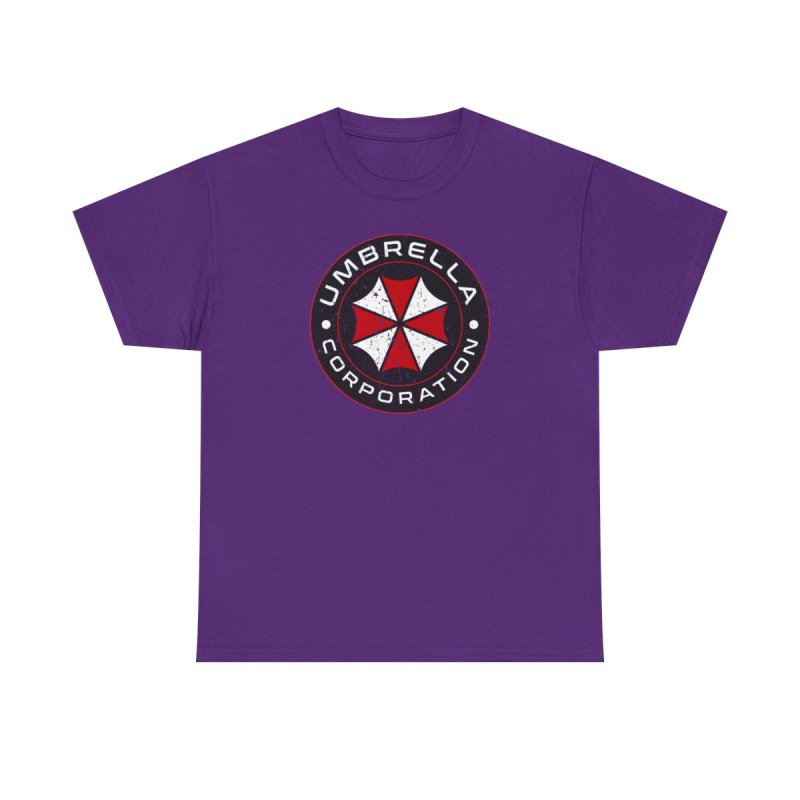 Umbrella Corporation | Distressed Biohazard Logo Graphic Tee