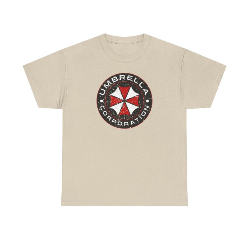 Umbrella Corporation | Distressed Biohazard Logo Graphic Tee