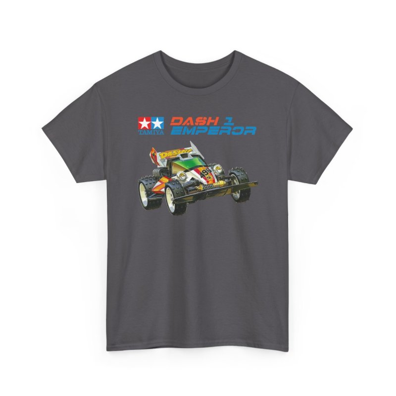 Dash 1 Emperor T-Shirt | Classic Tamiya Mini 4WD | Retro Japanese Racing Hobby Shirt