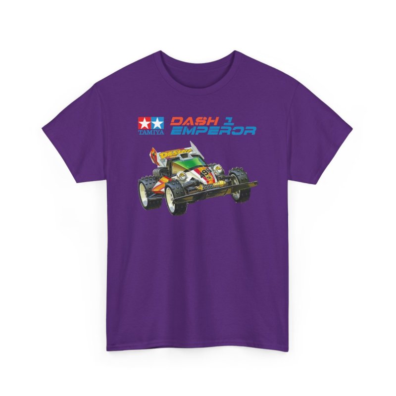 Dash 1 Emperor T-Shirt | Classic Tamiya Mini 4WD | Retro Japanese Racing Hobby Shirt