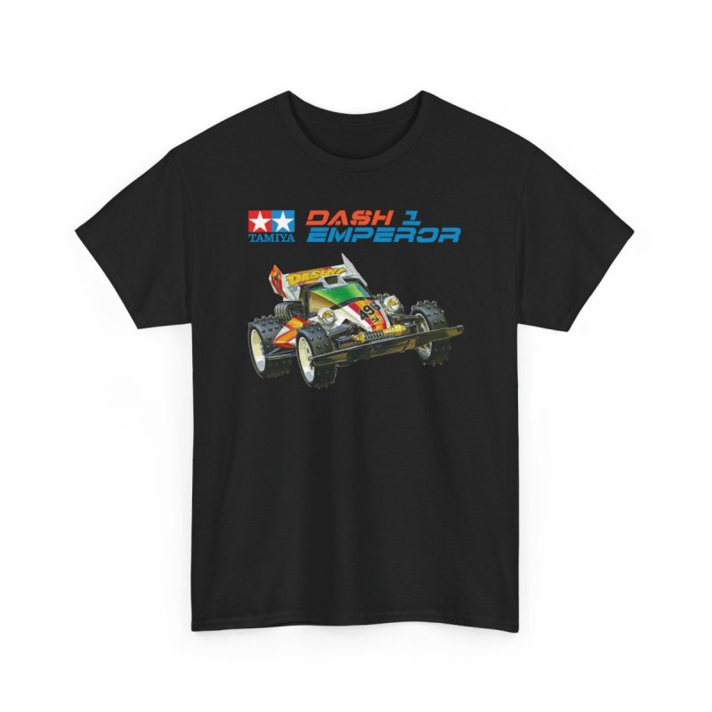 Dash 1 Emperor T-Shirt | Classic Tamiya Mini 4WD | Retro Japanese Racing Hobby Shirt