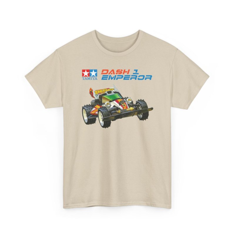 Dash 1 Emperor T-Shirt | Classic Tamiya Mini 4WD | Retro Japanese Racing Hobby Shirt