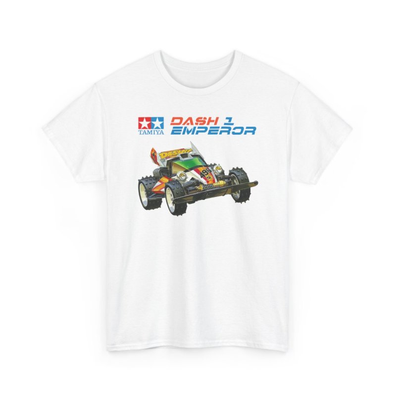 Dash 1 Emperor T-Shirt | Classic Tamiya Mini 4WD | Retro Japanese Racing Hobby Shirt