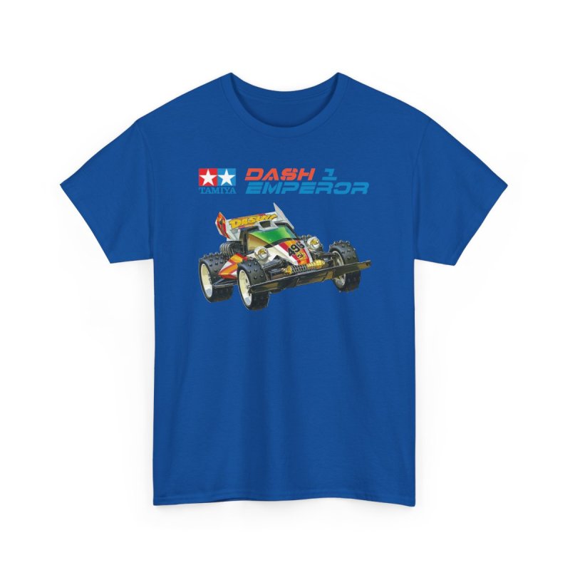 Dash 1 Emperor T-Shirt | Classic Tamiya Mini 4WD | Retro Japanese Racing Hobby Shirt
