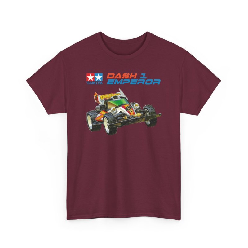 Dash 1 Emperor T-Shirt | Classic Tamiya Mini 4WD | Retro Japanese Racing Hobby Shirt