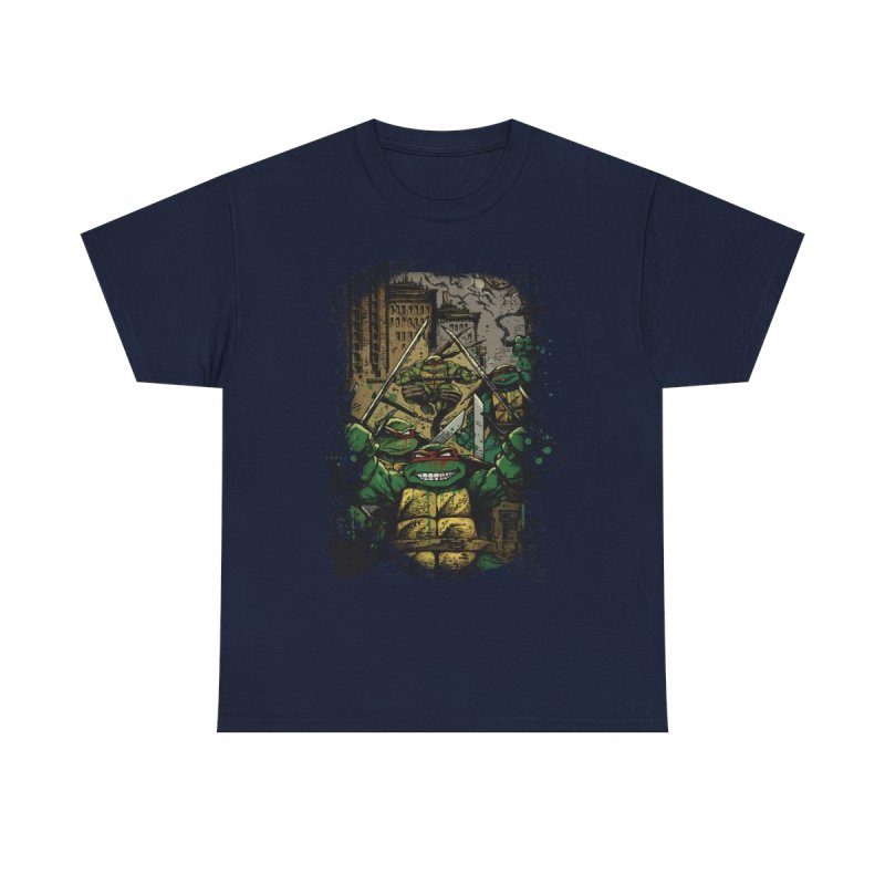 TMNT All Stars Retro T-Shirt | Vintage 80s Teenage Mutant Ninja Turtles Tee