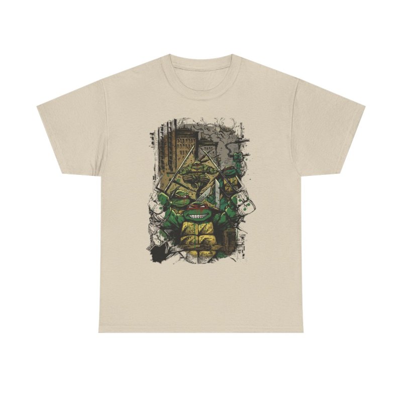 TMNT All Stars Retro T-Shirt | Vintage 80s Teenage Mutant Ninja Turtles Tee