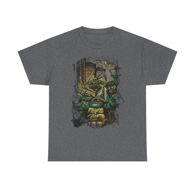 TMNT All Stars Retro T-Shirt | Vintage 80s Teenage Mutant Ninja Turtles Tee