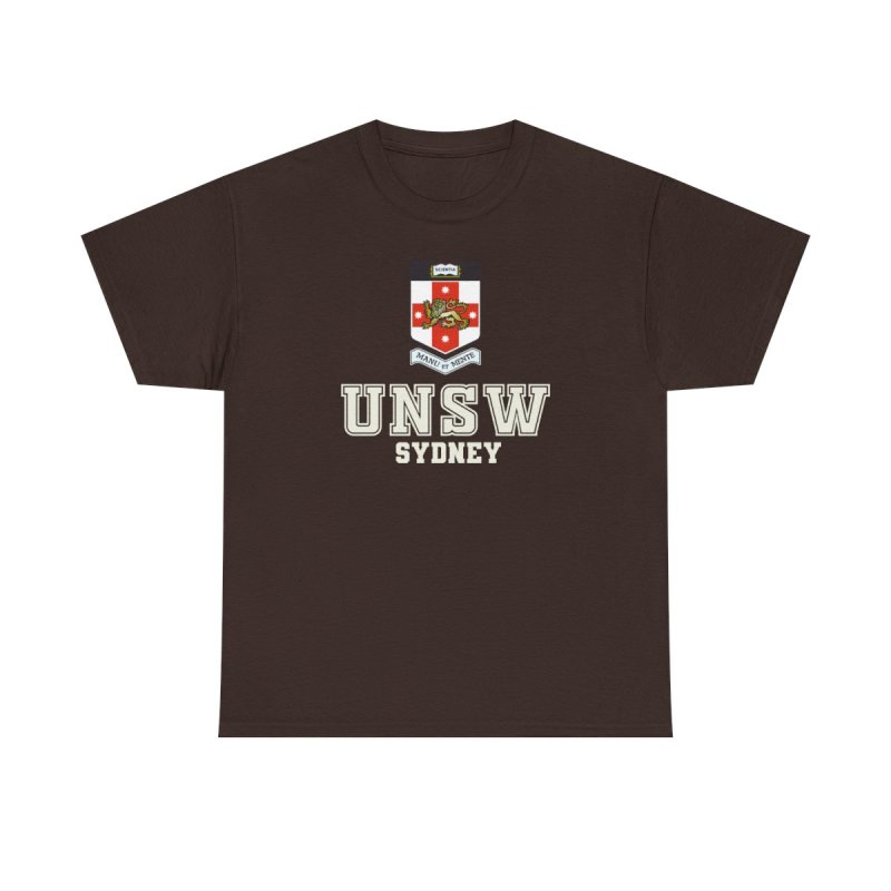 UNSW Sydney T-Shirt | University of New South Wales Collegiate Tee | UNSW Sydney Varsity Crest Shirt