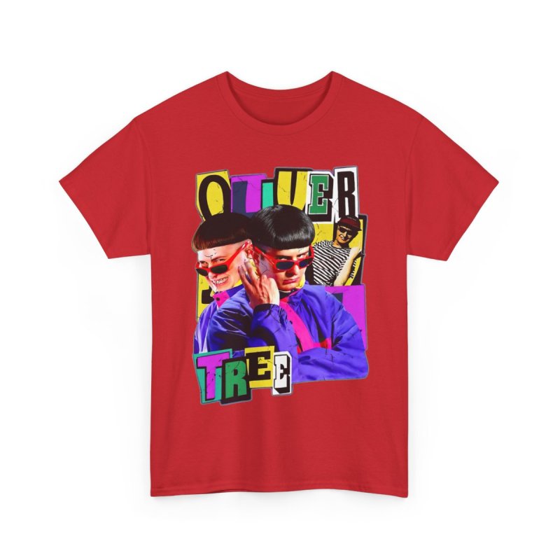 RIP Oliver Tree Tribute Fan Art Heavy Cotton Tee | Vintage 90s Aesthetic Bowl Cut Graphic T-Shirt