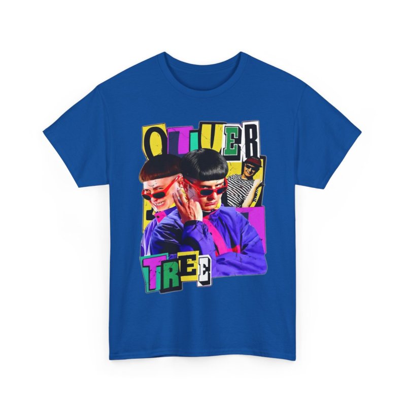 RIP Oliver Tree Tribute Fan Art Heavy Cotton Tee | Vintage 90s Aesthetic Bowl Cut Graphic T-Shirt