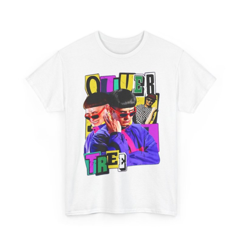 RIP Oliver Tree Tribute Fan Art Heavy Cotton Tee | Vintage 90s Aesthetic Bowl Cut Graphic T-Shirt