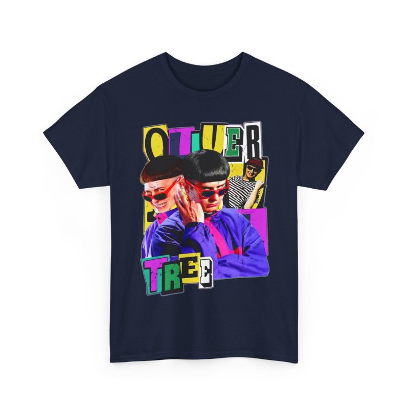 RIP Oliver Tree Tribute Fan Art Heavy Cotton Tee | Vintage 90s Aesthetic Bowl Cut Graphic T-Shirt