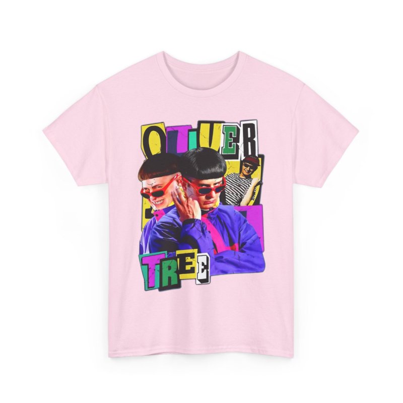 RIP Oliver Tree Tribute Fan Art Heavy Cotton Tee | Vintage 90s Aesthetic Bowl Cut Graphic T-Shirt