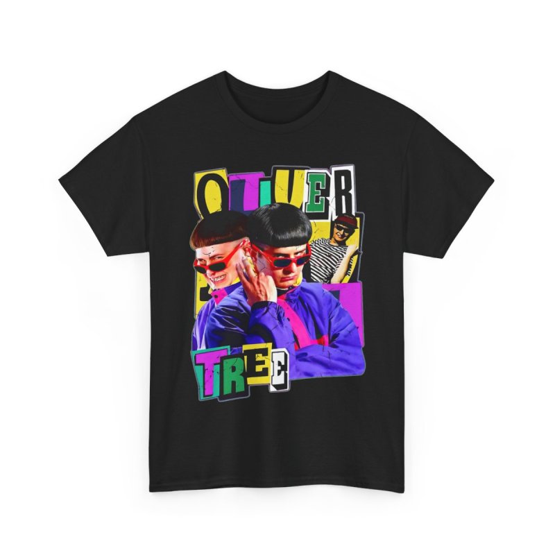 RIP Oliver Tree Tribute Fan Art Heavy Cotton Tee | Vintage 90s Aesthetic Bowl Cut Graphic T-Shirt