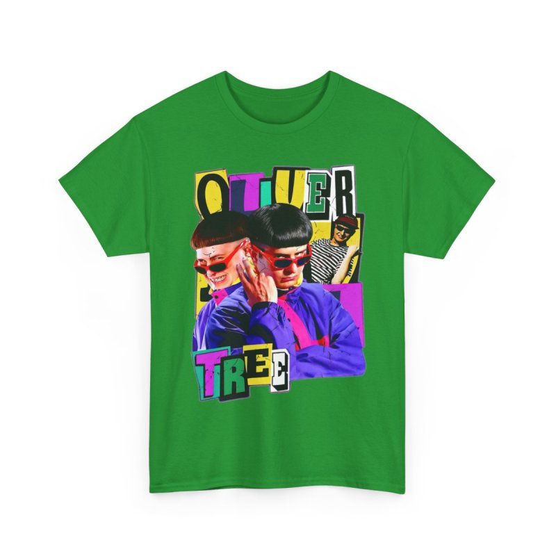 RIP Oliver Tree Tribute Fan Art Heavy Cotton Tee | Vintage 90s Aesthetic Bowl Cut Graphic T-Shirt