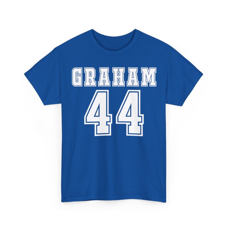 Off Campus Series Graham 44 Jersey Heavy Cotton Tee | Briar University Hockey Bookish Merch T-Shirt