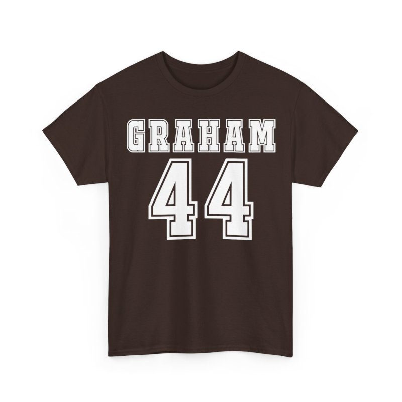 Off Campus Series Graham 44 Jersey Heavy Cotton Tee | Briar University Hockey Bookish Merch T-Shirt