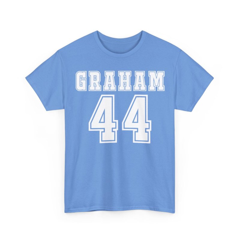 Off Campus Series Graham 44 Jersey Heavy Cotton Tee | Briar University Hockey Bookish Merch T-Shirt