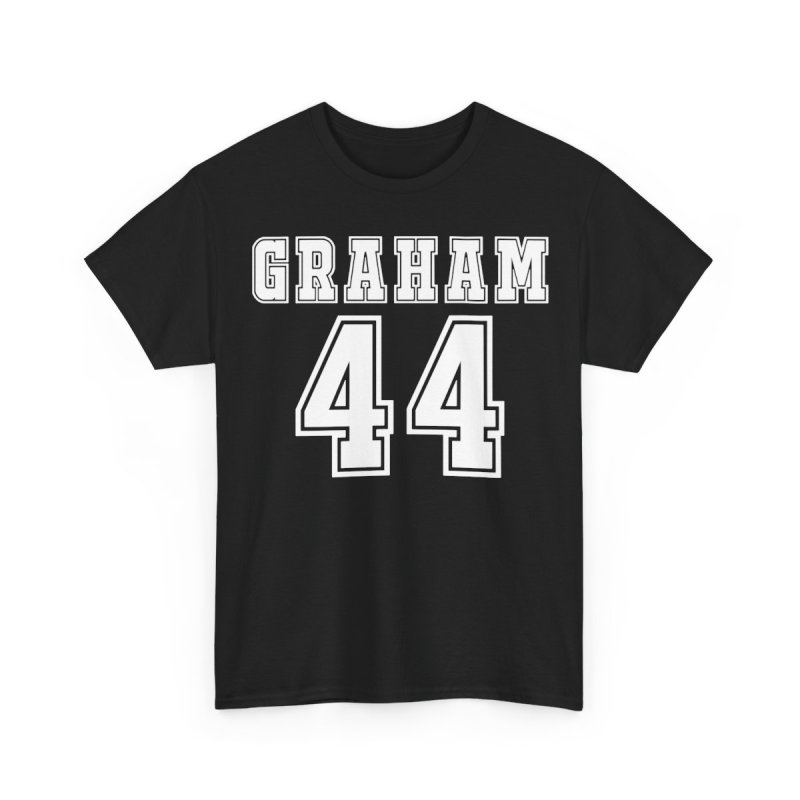 Off Campus Series Graham 44 Jersey Heavy Cotton Tee | Briar University Hockey Bookish Merch T-Shirt