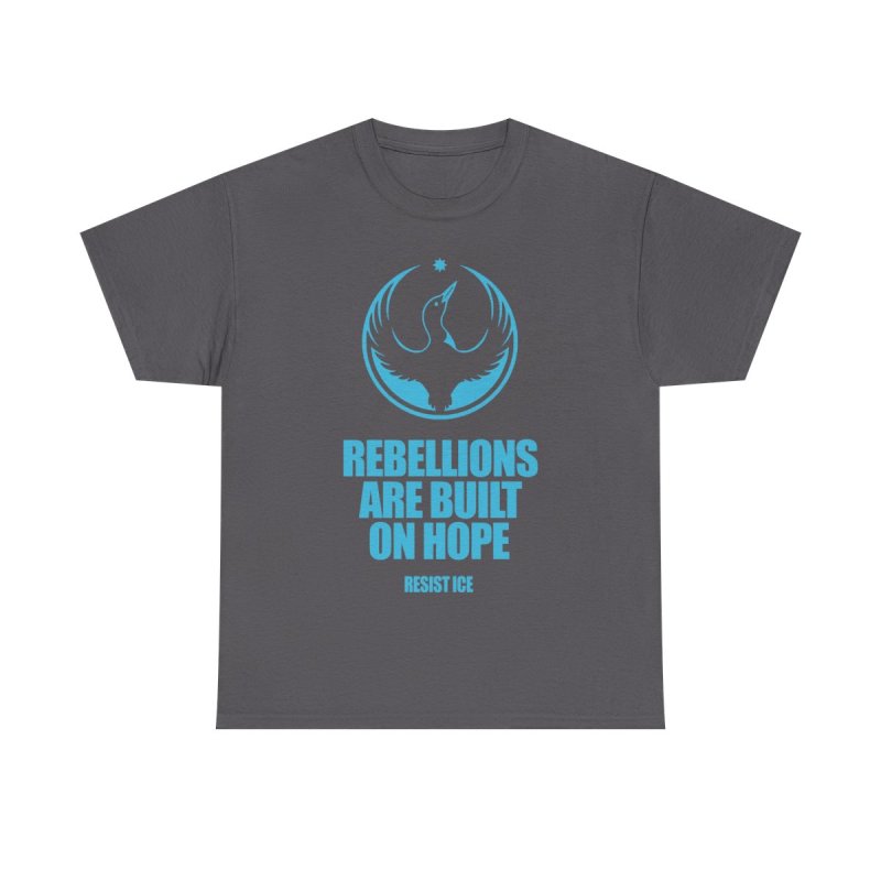 Minnesota Rebel Loon T-Shirt | Rebellions Are Built On Hope Graphic Tee | Resist ICE Social Justice Shirt