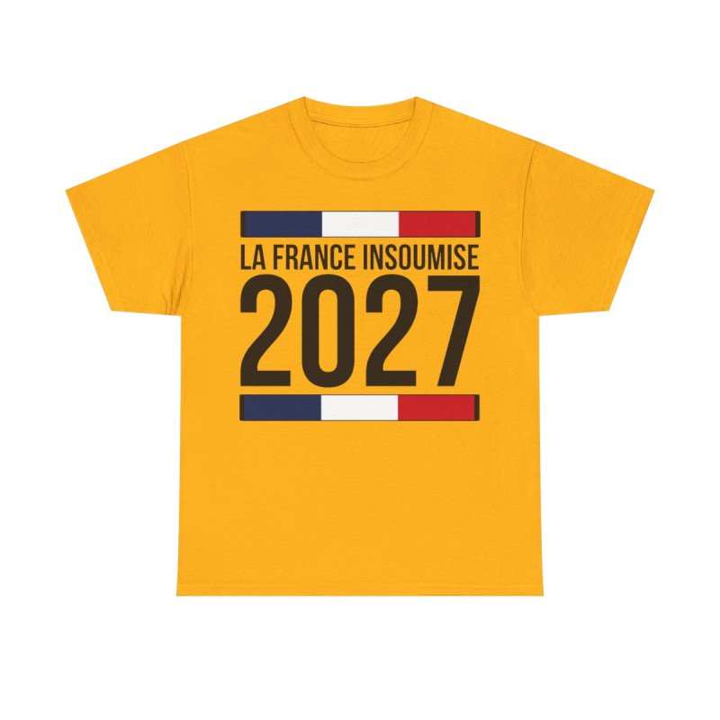 La France Insoumise 2027 T-Shirt | French Political Movement Graphic Tee | 2027 Presidential Election