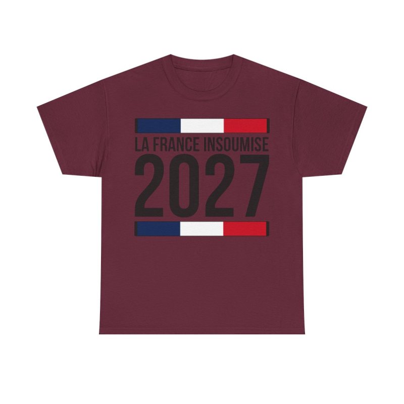 La France Insoumise 2027 T-Shirt | French Political Movement Graphic Tee | 2027 Presidential Election