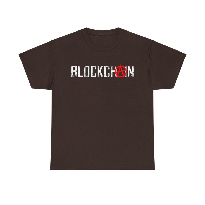 Blockchain Anarchist T-Shirt | Decentralization & Crypto-Libertarianism Tee