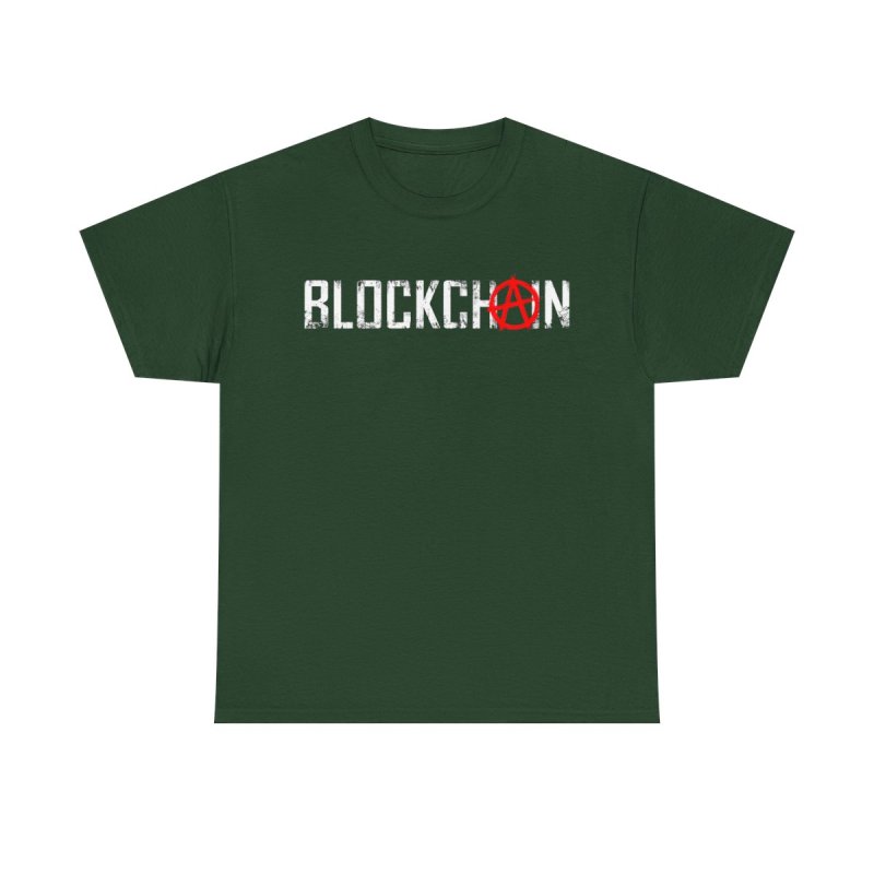 Blockchain Anarchist T-Shirt | Decentralization & Crypto-Libertarianism Tee