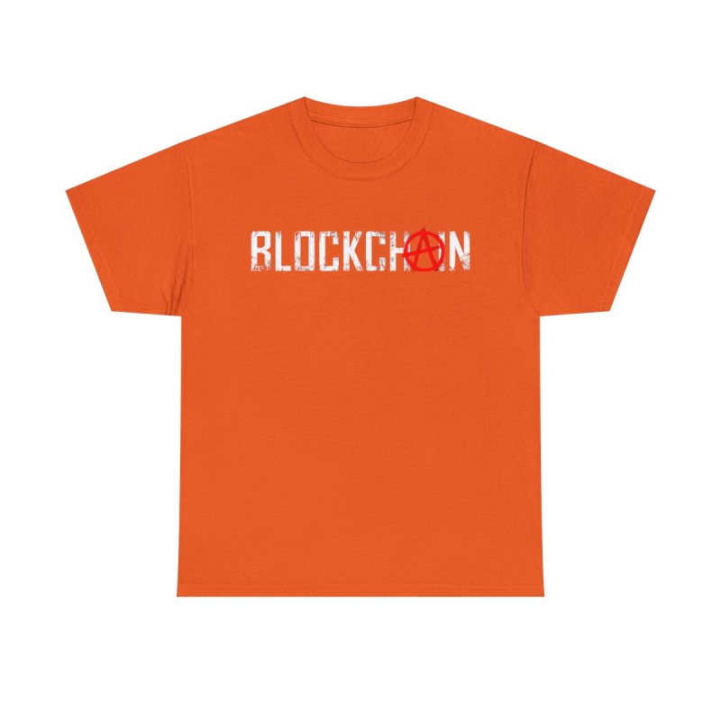 Blockchain Anarchist T-Shirt | Decentralization & Crypto-Libertarianism Tee
