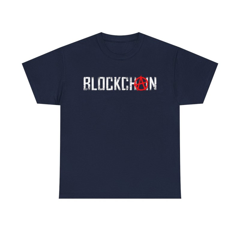 Blockchain Anarchist T-Shirt | Decentralization & Crypto-Libertarianism Tee